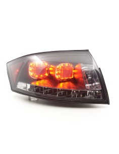 Set di luci posteriori a LED Audi TT tipo 8N 99-06 nero per guida a destra 2