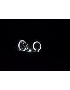 Set di fari Opel Vectra B anno di costr: 99-02 nero 2