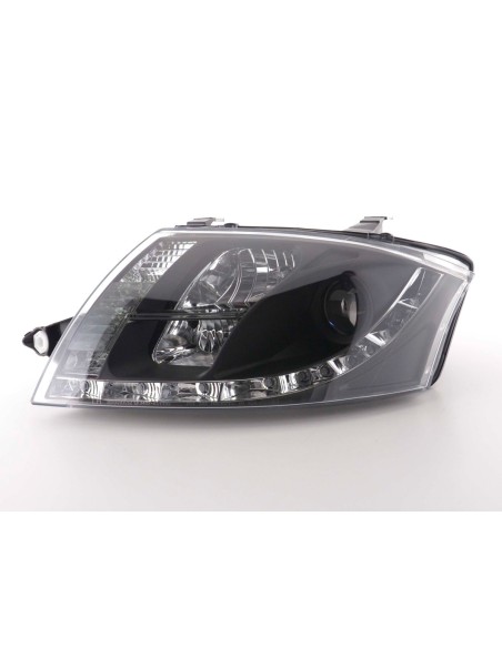 Set di fari Daylight Luci di marcia diurna a LED Audi TT tipo 8N 98-06 nere