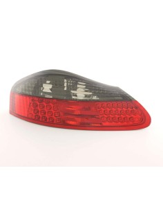 Set luci posteriori a LED Porsche Boxster tipo 986 1996-2004 nero / rosso
