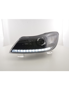 Set fari Daylight Luci di marcia diurna a LED Skoda Oktavia dal 2009 nere