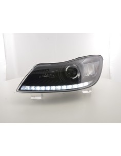 Set fari Daylight Luci di marcia diurna a LED Skoda Oktavia dal 2009 nere 2