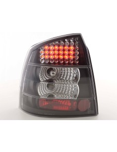 Set di luci posteriori a LED Opel Astra G 3/5 porte 98-03 nero