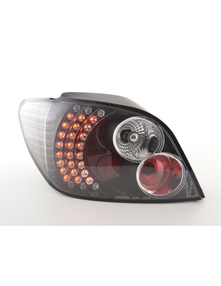 Fanali posteriori LED set Peugeot 307 01-04 nero