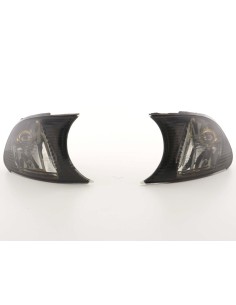 Set di frecce lampeggianti anteriori BMW 3er Coupe / Cabrio (tipo E46) 98-01 fumo