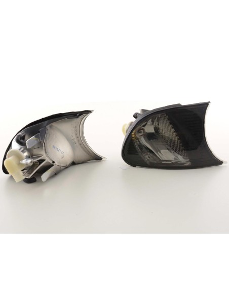 Set di frecce lampeggianti anteriori BMW 3er Coupe / Cabrio (tipo E46) 98-01 fumo