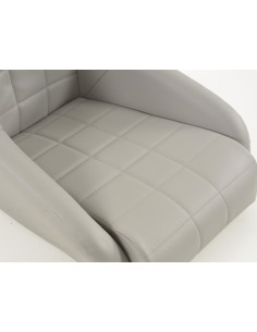 Seggiolini auto classici FK, set completo di sedili avvolgenti in stile retrò, grigio 2