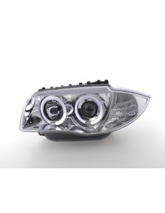 Set faro BMW Serie 1 tipo E87 / E81 04- cromato