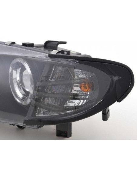 Set fari BMW Serie 3 E46 Limo / Touring 02-05 nero