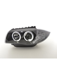 Set faro BMW serie 1 tipo E87 / E81 04- nero 2