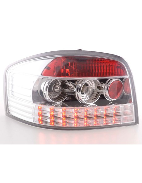 Set di luci posteriori a LED Audi A3 tipo 8P 03-05 cromato
