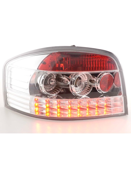 Set di luci posteriori a LED Audi A3 tipo 8P 03-05 cromato