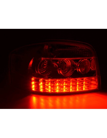 Set di luci posteriori a LED Audi A3 tipo 8P 03-05 cromato