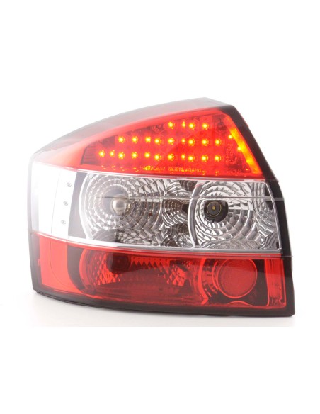 Set di luci posteriori a LED Audi A4 berlina tipo 8E 01-04 trasparente / rosso