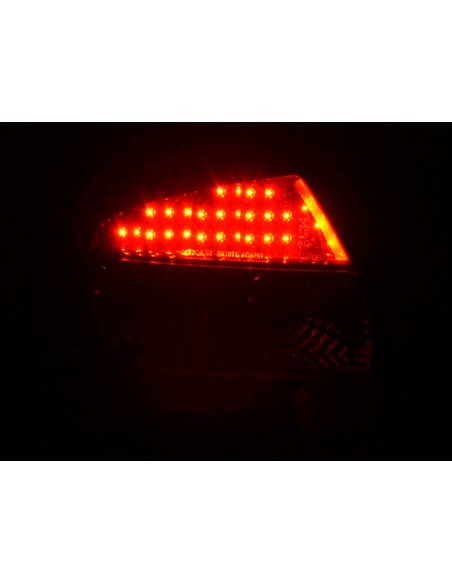 Set di luci posteriori a LED Audi A4 berlina tipo 8E 01-04 trasparente / rosso