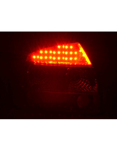 Set di luci posteriori a LED Audi A4 berlina tipo 8E 01-04 trasparente / rosso