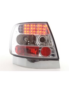 Set fanali posteriori a LED Audi A4 berlina tipo B5 95-00 cromato S4 / TDI 2
