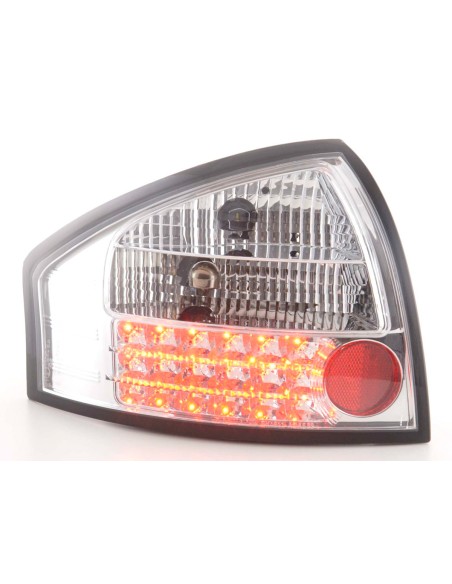 Set di luci posteriori a LED Audi A6 berlina tipo 4B 97-03 cromato