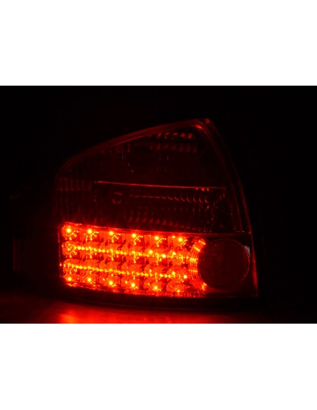 Set di luci posteriori a LED Audi A6 berlina tipo 4B 97-03 cromato