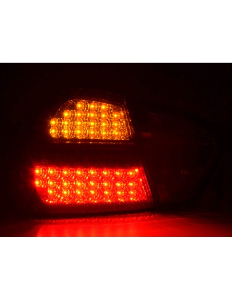 Set di luci posteriori a LED BMW Serie 3 berlina tipo E90 05-08 nero / rosso