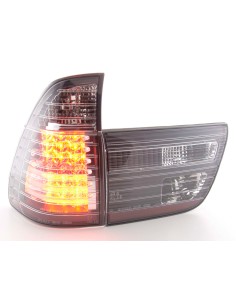 Set di luci posteriori a LED BMW X5 tipo E53 98-02 nero 2
