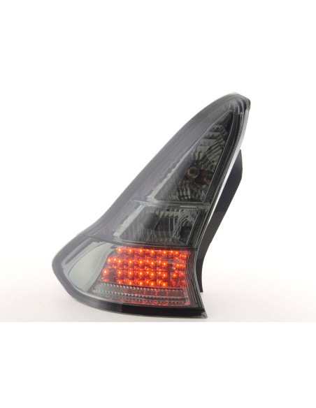 Fanali posteriori a LED set Citroen C4 3 porte. Tipo L 04- nero
