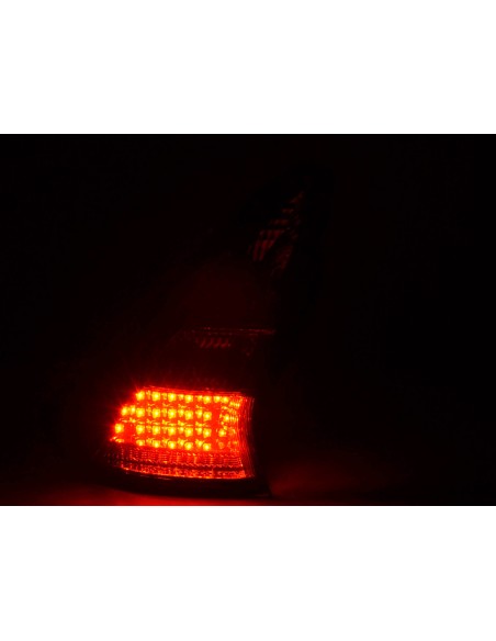 Fanali posteriori a LED set Citroen C4 3 porte. Tipo L 04- nero