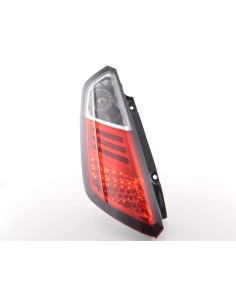 Fanali posteriori a LED Fiat Grande Punto tipo 199 05- trasparente / rosso 2