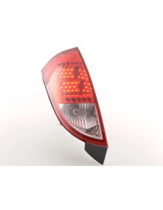 Fanali posteriori a LED Ford Focus 1 3/5 porte 98-04 rosso