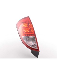 Fanali posteriori a LED Ford Focus 1 3/5 porte 98-04 rosso 2