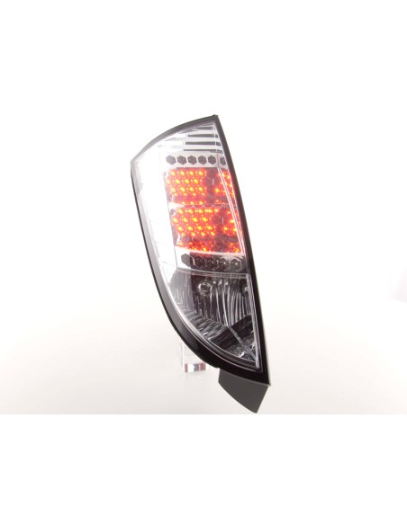 Fanali posteriori a LED Ford Focus 98-03 cromati