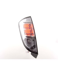 Fanali posteriori a LED Ford Focus 98-03 cromati 2