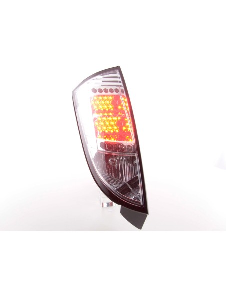 Fanali posteriori a LED Ford Focus 98-03 cromati