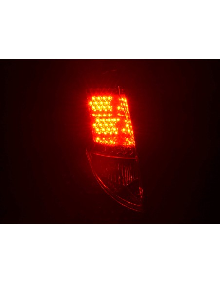 Fanali posteriori a LED Ford Focus 98-03 cromati