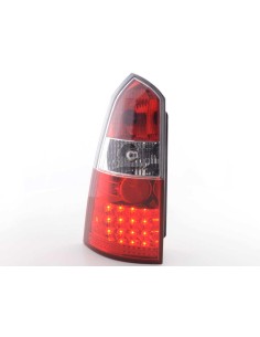 Fanali posteriori LED set Ford Focus Tournament DNW 98-04 trasparente / rosso