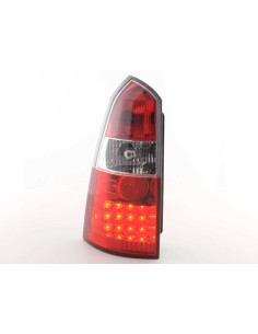 Fanali posteriori LED set Ford Focus Tournament DNW 98-04 trasparente / rosso 2