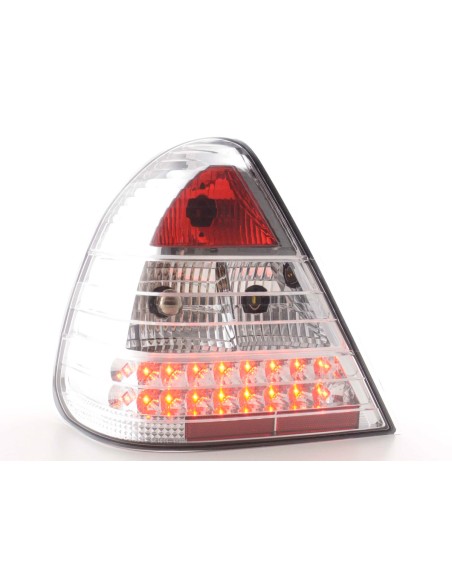 Set luci posteriori a LED Mercedes Classe C tipo W202 96-00 cromato