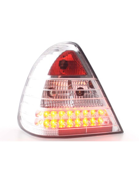 Set luci posteriori a LED Mercedes Classe C tipo W202 96-00 cromato