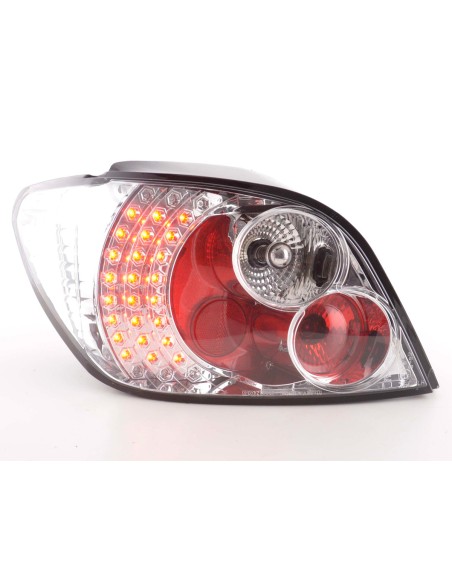 Fanali posteriori LED set Peugeot 307 01-04 cromato