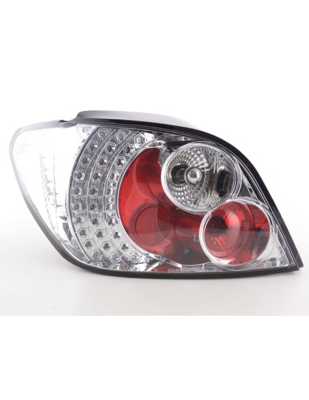 Fanali posteriori LED set Peugeot 307 01-04 cromato
