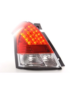 Fanali posteriori a LED set Suzuki Swift tipo MZ 05- trasparente / rosso 2