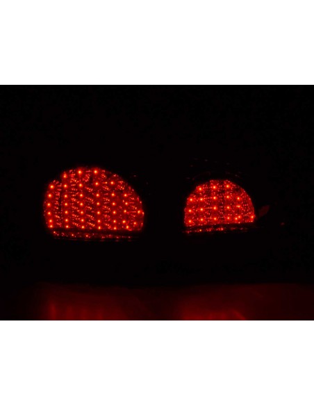 Fanali posteriori a LED set VW Golf 6 tipo 1K 08- nero / rosso