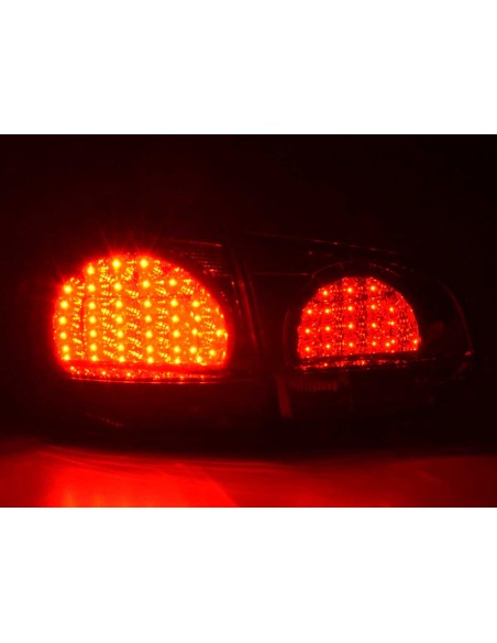 Fanali posteriori a LED set VW Golf 6 tipo 1K 08- nero / rosso
