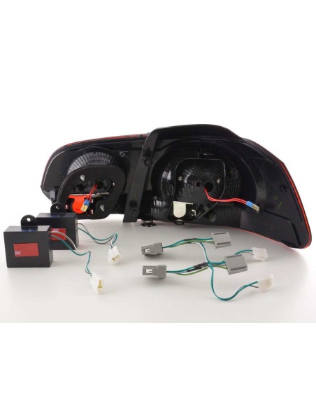 Fanali posteriori a LED set VW Golf 6 tipo 1K 08- nero / rosso