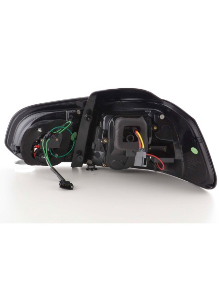 Fanali posteriori a LED set VW Golf 6 tipo 1K 2008-2012 rosso / nero