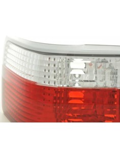 Fanali posteriori Audi 80 tipo 89 88-91 rosso bianco 2