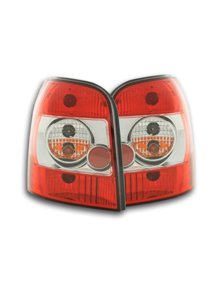 Fanali posteriori set Audi A4 Avant tipo B5 95-00 rosso / bianco