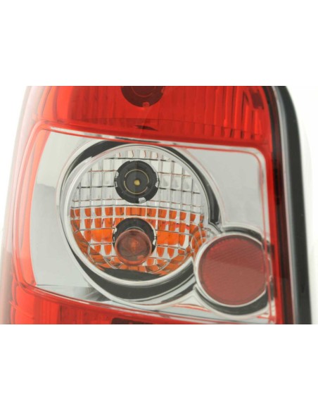 Fanali posteriori set Audi A4 Avant tipo B5 95-00 rosso / bianco