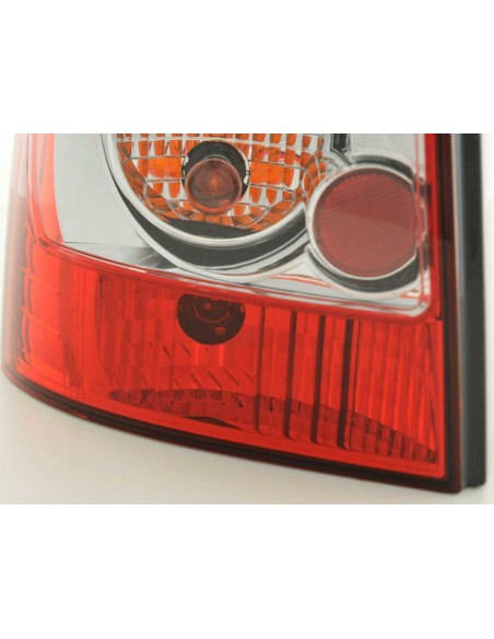 Fanali posteriori set Audi A4 Avant tipo B5 95-00 rosso / bianco