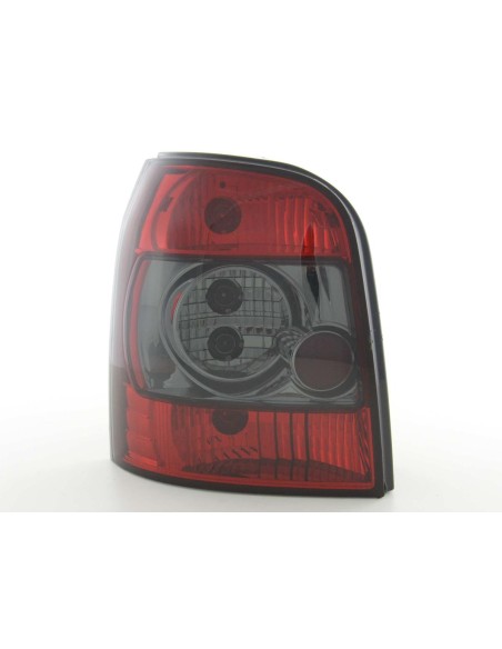 Fanali posteriori set Audi A4 Avant tipo B5 95-00 nero / rosso